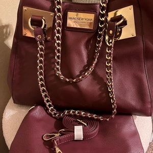 SOLD Marc New York Leather Tote